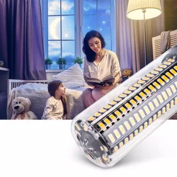 LED E27 High Lumen Candle Lamp E14 Power LED Corn Light 28 40 72 108 132 156 189leds AC 85-265V Smart IC LED Bulb Pendant Lights