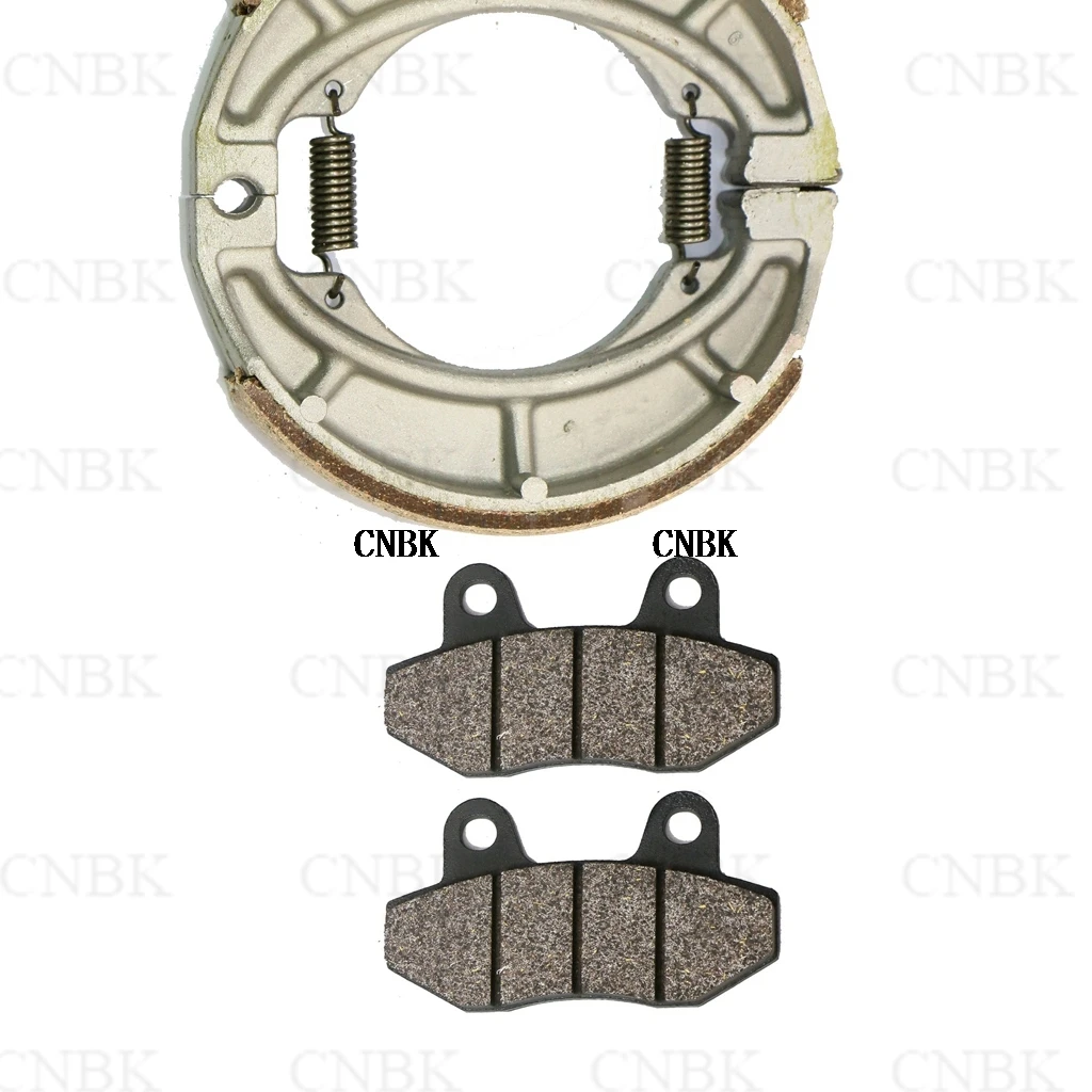 Brake Pads Shoe Set for HYOSUNG RT 125 RT125 Karion 2002 - 2015 / RX 125 RX125 2001 - 2007 (Offroad) D (XRX/Karion) 2008 - 2011