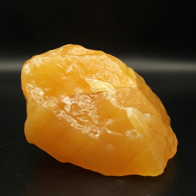 Mexico yellow calcite mineral rocks science teaching foreign mineral specimen collection 3