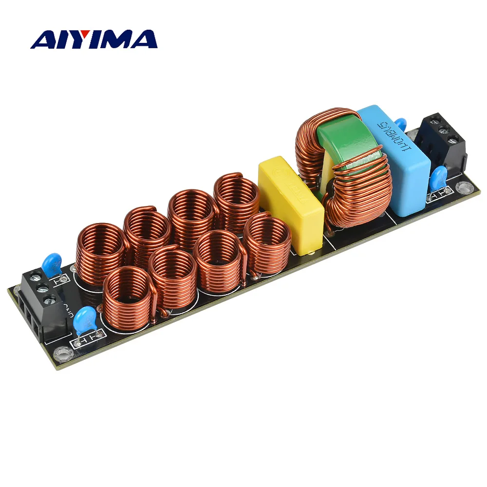 

AIYIMA 4400W EMI 20A High Frequency Power Filter Power supply Assembled Board For Speaker Amplifier