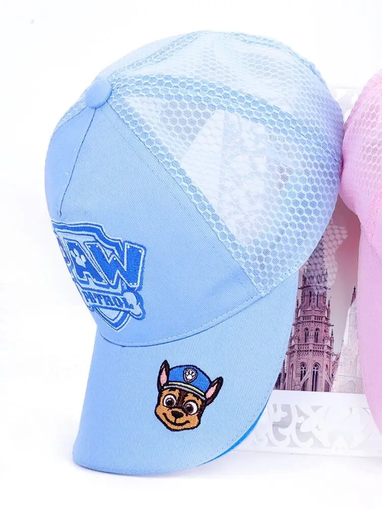 2024 Genuine PAW Patrol Children\'s baseball Hats Cotton Cute Caps Headgear Chase Skye Print Party Kids summer hat Children toy