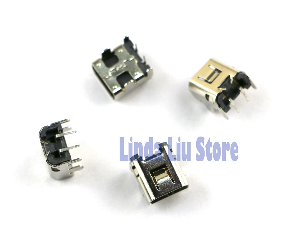 50pcs 200pcs High Quality Charging Port Replacement For Wii U Gamepad Power Charger Socket for WIIU