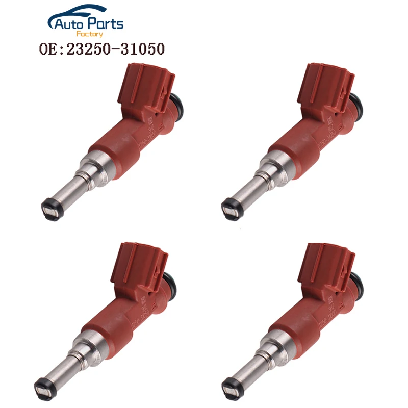 4 PCS Fuel injectors Fit For Toyota Lexus 3.5L V6 6 Cyl. 2GR Camry RAV4 23250-31050 2325031050