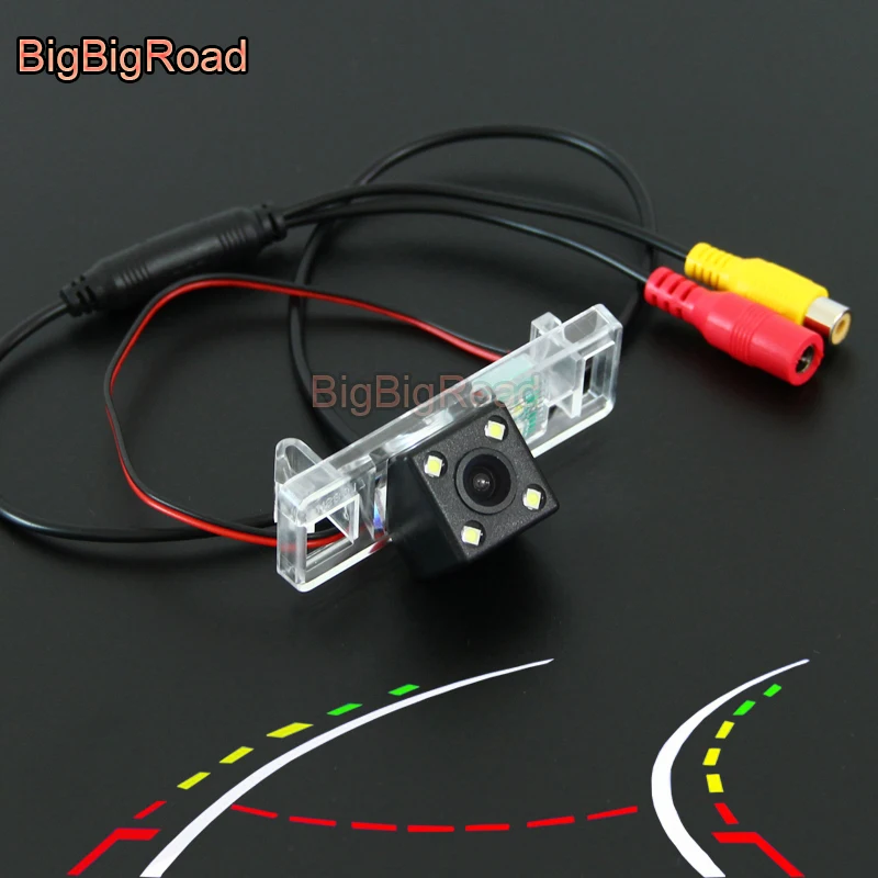 

BigBigRoad Car Intelligent Dynamic Tracks Backup Camera For Citroen Doninvest Orion M C5 4D Sedan C8 MK2 5D Hatchback SW plurie