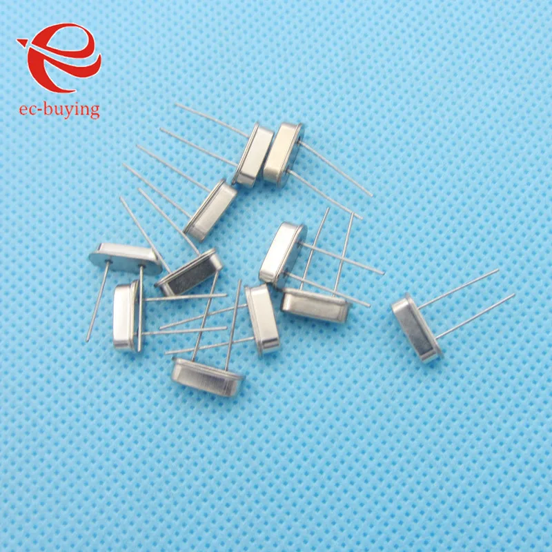 10pcs/lot Crystal Oscillator 17.734MHz 17.734 MHz 17.734M Hz Mini Passive Resonator Quartz HC-49S