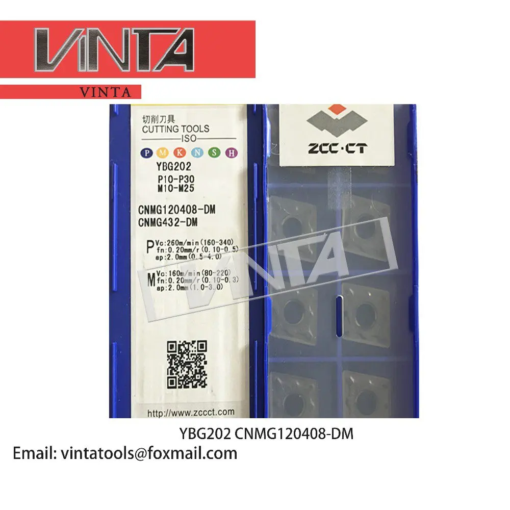 

High quality 10pcs/lots YBC351 YBC252 YBM251 YBC251 YBC152 YBC151 YBG202 CNMG120408-DM cnc carbide turning inserts