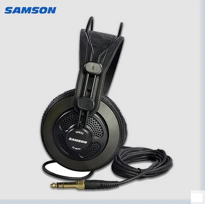 New Original Samson SR850 professional monitor Headphone Semi-open Studio Headset one pair two pieces package