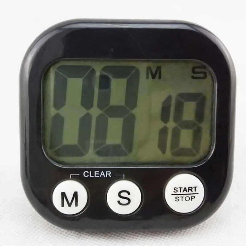 

Large LCD Kitchen Cooking Timer Count-Down Up Clock Loud Alarm Magnetic Free Shipping ZA5940