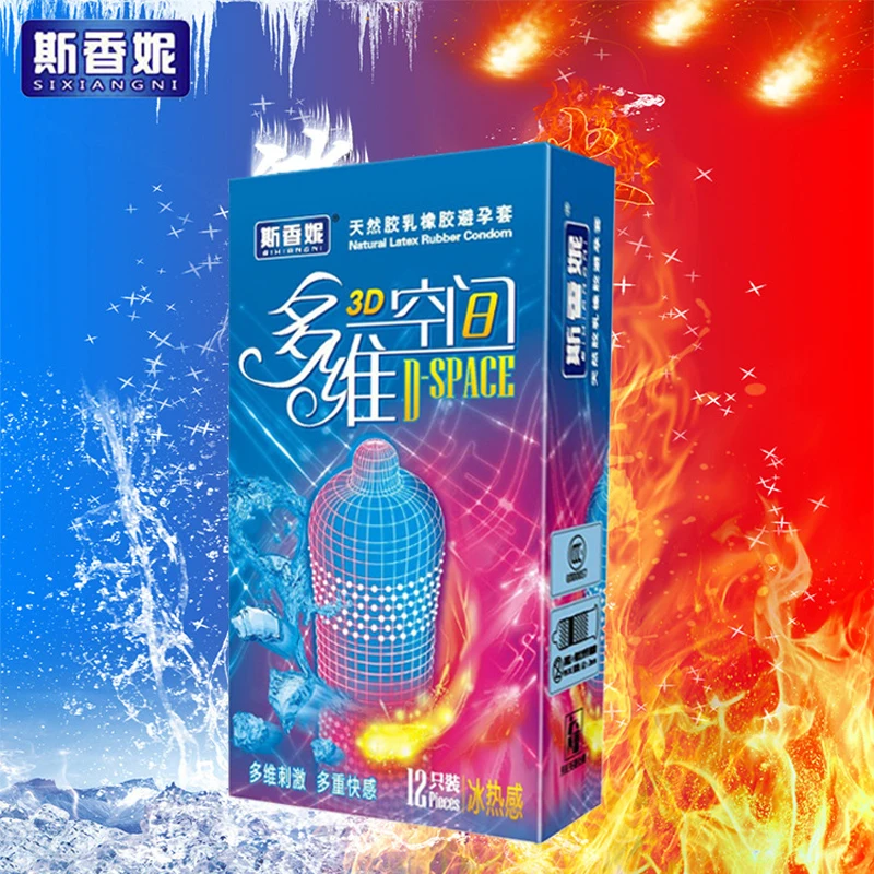 Hot 3D Spike Condoms 12Pcs Dots G Spot Funny Condoms For Men Latex Delay Penis Sleeve Camisinha Adult Sex Products Sex Toys