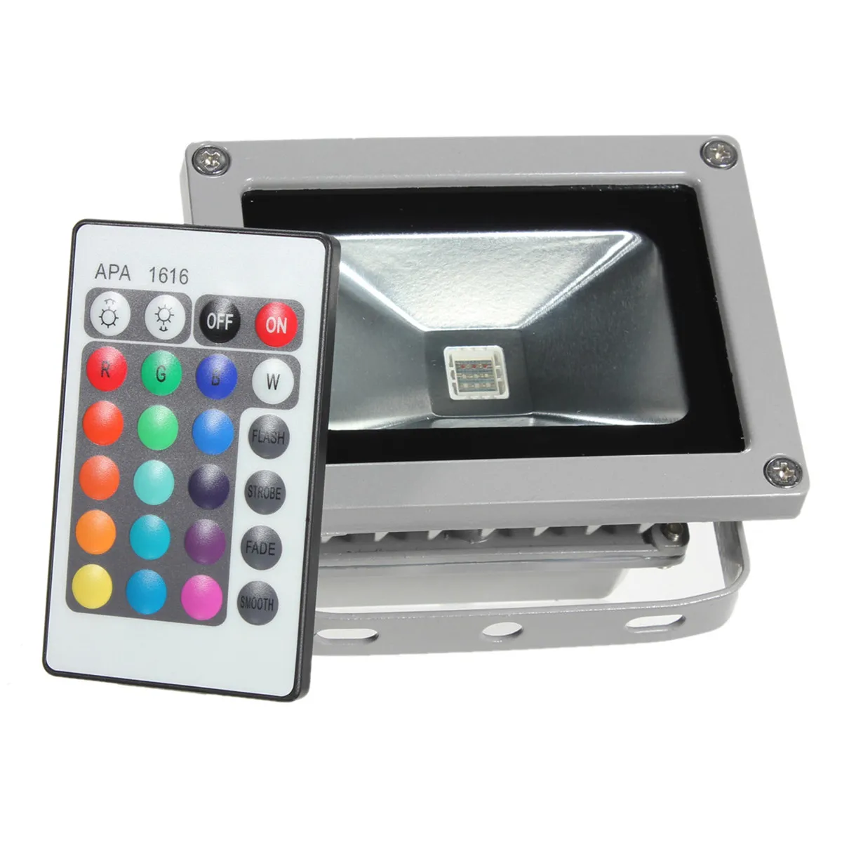 RGB LED Flood Lights 220V 10W Waterproof Outdoor Light 110V 220V 12V 24V Garden Lighting