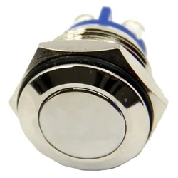 12mm 16mm 19mm 22mm Metal Momentary Push Button 1NO ON OFF Industrial Car Micro Switch