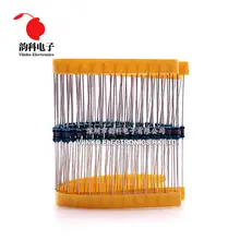 100 Metal Film Resistors 0.25W 1Ω to 20MΩ #3
