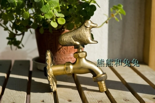 Animal faucet garden faucet antique faucet European style faucet washing machine leading dog