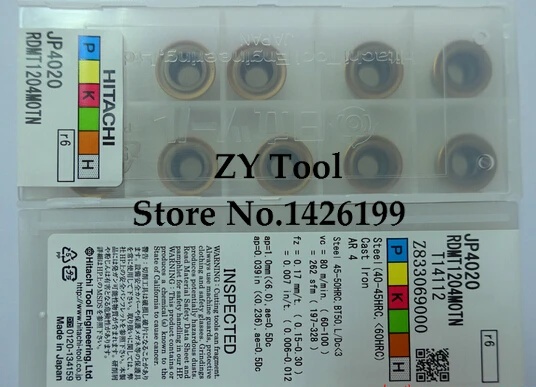 

RDMT1204MOTN JP4020, HITACHI carbide tip Lathe, Insert the lather, boring bar, CNC tool, machine, Factory outlets