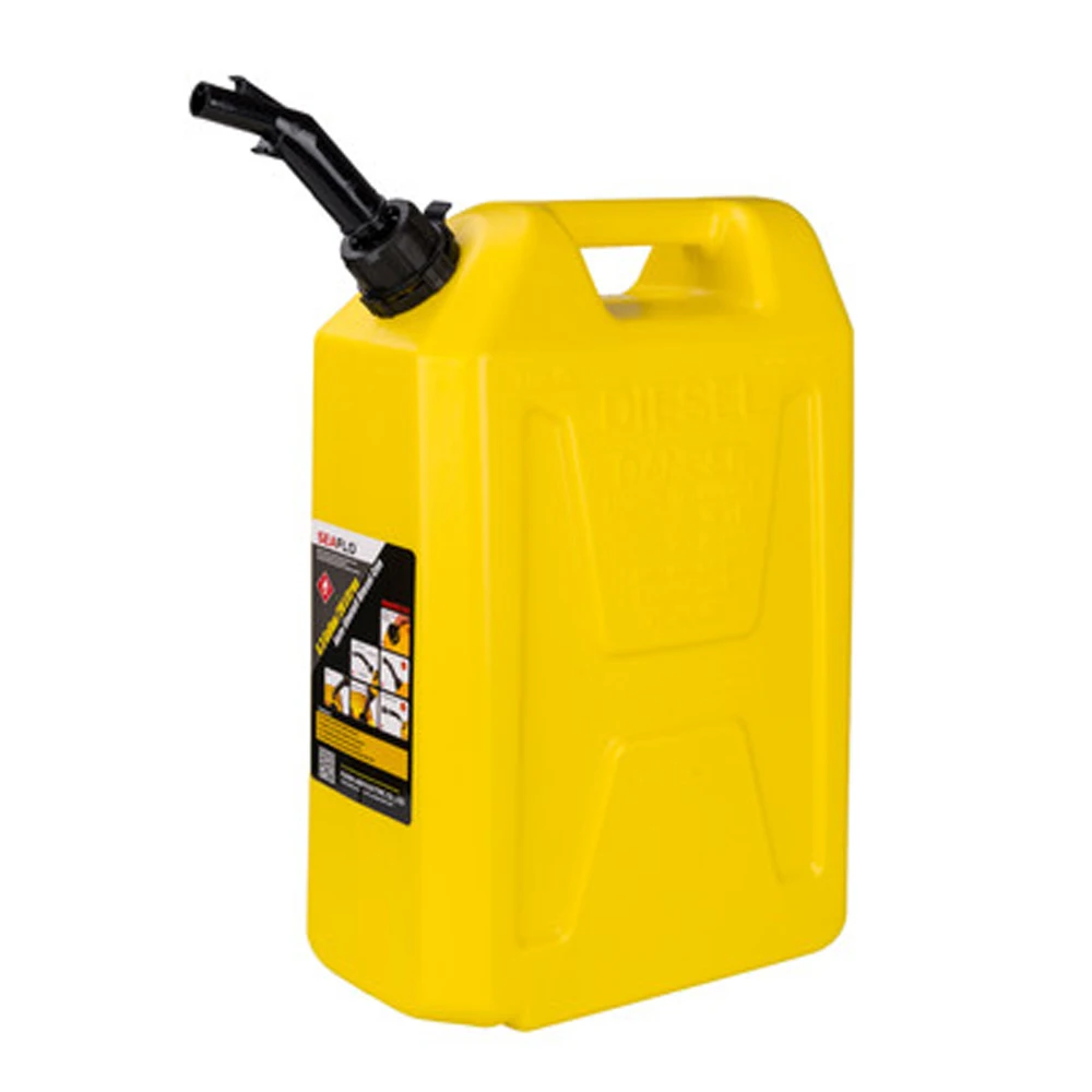 Bidón De Aceite Para Calefacción Y Gasolina 5L/10L/20L - Depósito Resistente De ABS Para Coche, Moto, Barco Y Cortacésped