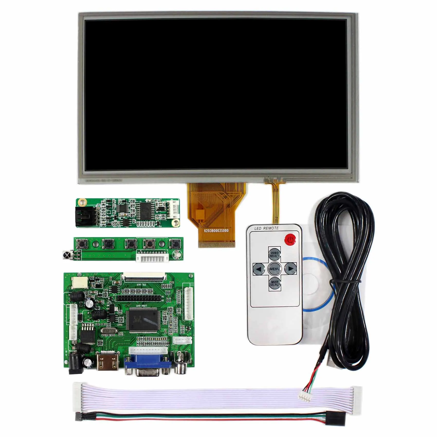 8inch 800x480 AT080TN64 With Touch Panel VS080TP-A5+HD MI VGA 2AV LCD Controller Board VS-TY2662-V1