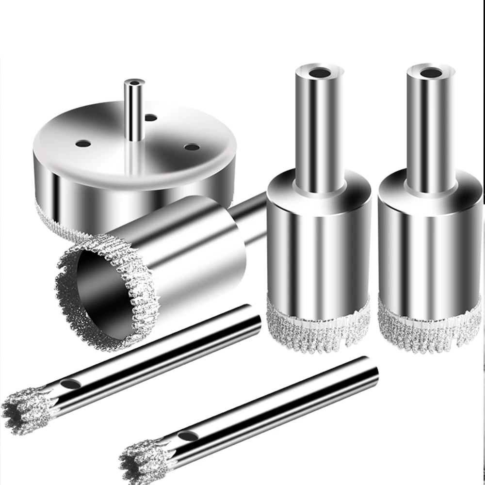 Kính Mũi Khoan 3-180MM Kim Cương Ngọc Lục Bảo Kim Phủ Đá Hoa Cương Lỗ Mở