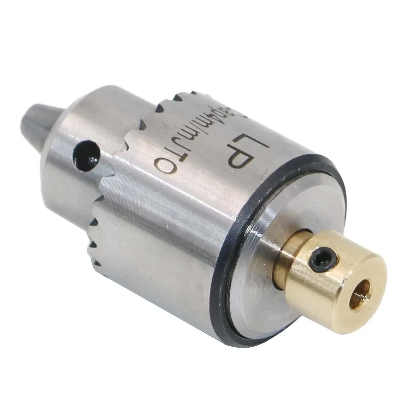 High-Carbon Steel Miniature Motor Drill Chuck Clamping Range 0.3mm-4mm With Drill Chuck Power Tool Accessories
