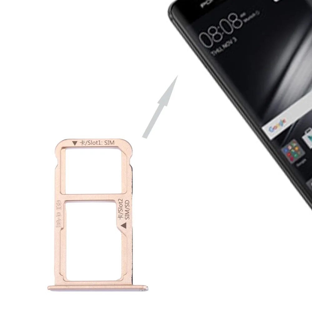 iPartsBuy New for Huawei Mate 9 SIM Card Tray & SIM / Micro SD Card Tray