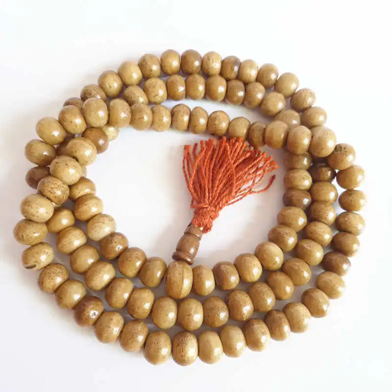 BRO672 Tibetan Malas 108 Yak Bone Meditation Prayer Mala 7mm 8mm 10mm Tibetan Rosary Bracelets