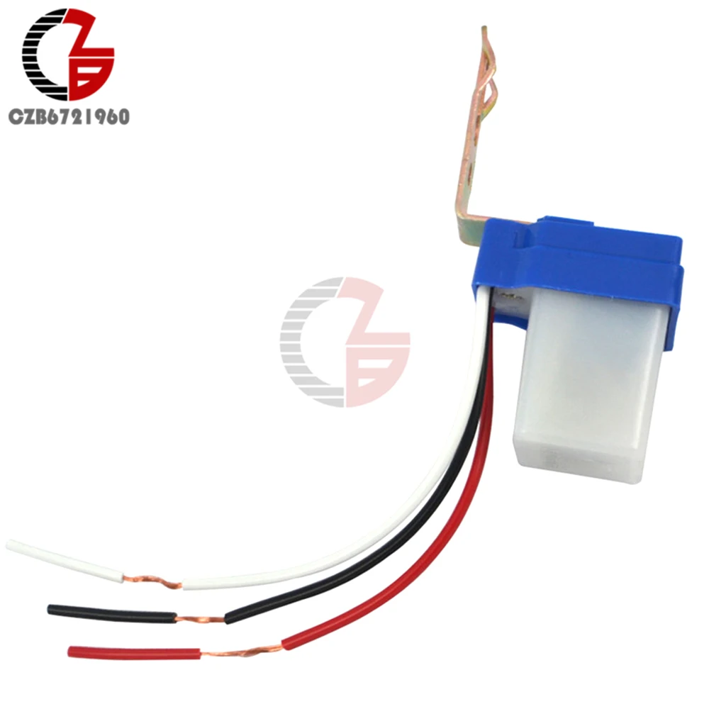 220V 12V 24V Switch Auto On Off Photocell Street Light Switch Photo Control Photoswitch Sensor Switch