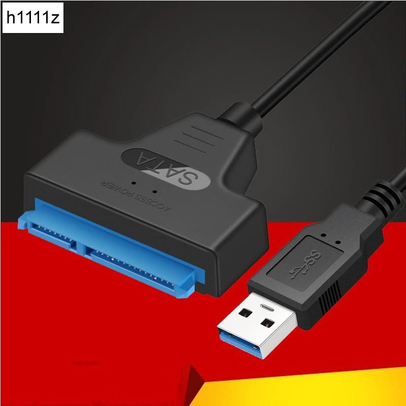 NEW USB 3.0 SATA 3 Cable Sata to USB Adapter Up to 6 Gbps Support 2.5 Inches External SSD HDD Hard Drive 22 Pin Sata III Cable