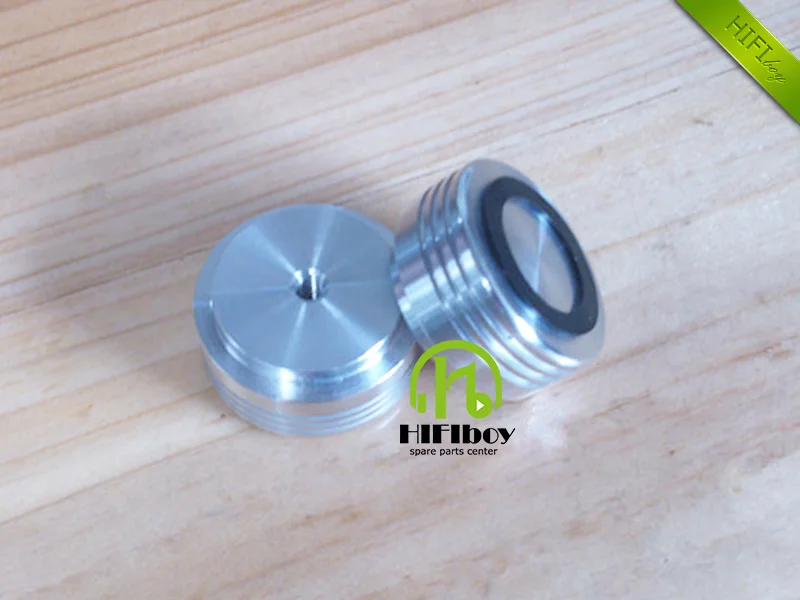Almohadilla de pie de aluminio amplificador DAC decodificador Audio ordenador chasis amortiguador carcasa amortiguación alfombrillas de pies de aluminio 29*15mm