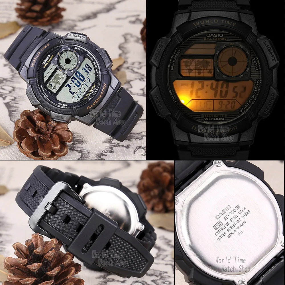 Casio watch g shock 10 year battery watch men luxury LED digital 100m Waterproof Quartz men watch Sport military watches for men