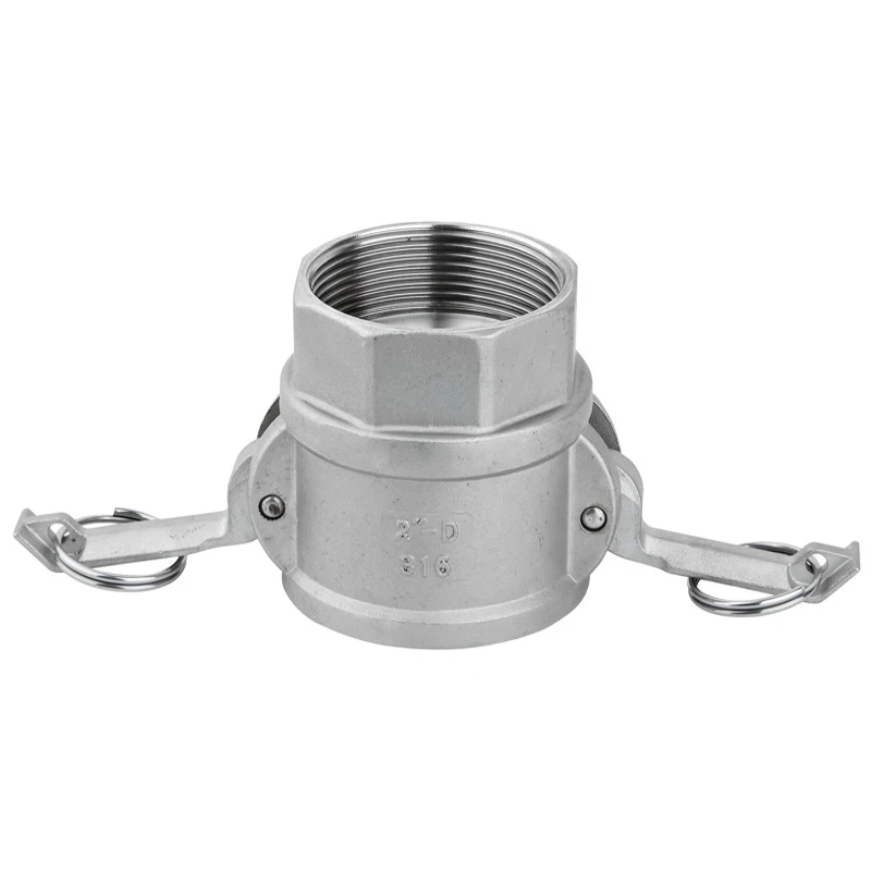 1Pcs 1 "Bsp 304 Rvs Type D Socket Camlock Fitting Cam En Groove Koppeling