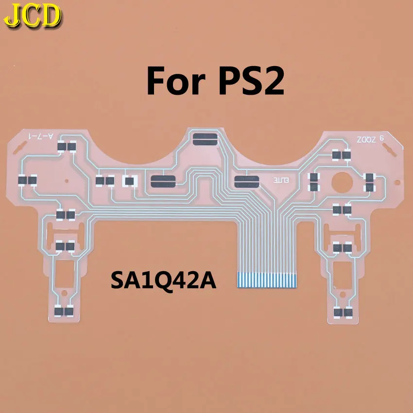 Jcd 1ชิ้นสำหรับตัวควบคุม PS2ฟิล์มนำไฟฟ้าริบบิ้นแป้นพิมพ์สายเฟล็กซ์ SA1Q43-A SA1Q42A