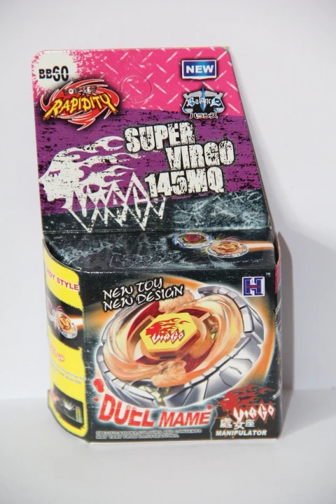 METAL FUSION SUPER RARE Spinning Top Metal Fight BB60 Earth Virgo GB145BS Without Launcher