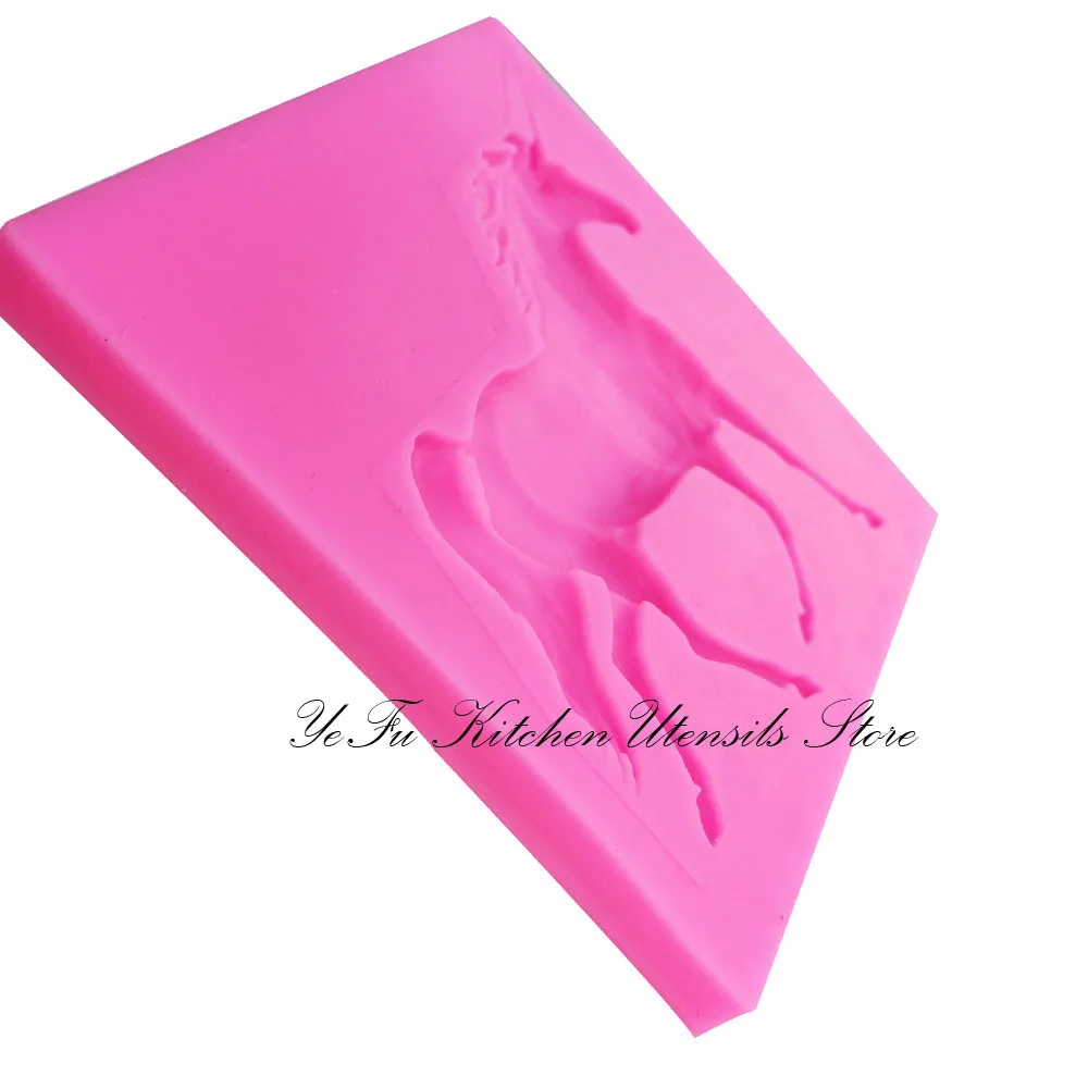Horse unicorn Silicone mould fondant mold cake decorating tools chocolate gumpaste molds clay/rubber T1059