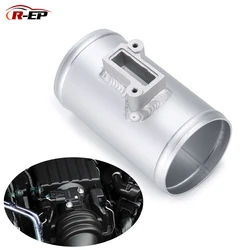 R-EP Air Flow Sensor Mount Fit For Nissan Honda Fit Civic For Volkswage MAF Performance Air Intake Meter Adapter 2.5 3inch