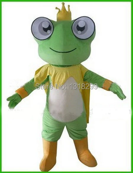 

mascot Frog Prince King mascot costume fancy dress custom fancy costume cosplay theme mascotte carnival costume kits