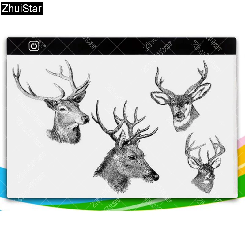 A3! Dimmable Ultra Thin A3 LED Light Tablet Pad Apply to EU/UK/AU/US/USB Plug Diamond Embroidery Diamond Painting Cross Stitch