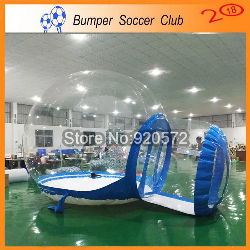 Free shipping! Free Pump ! outdoor inflatable bubble dome tent cheap inflatable bubble camping tent for sale