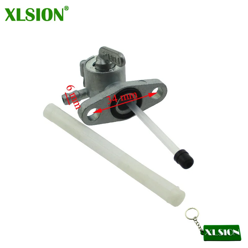 XLSION 34mm Fuel Petcock Tank Switch Valve Tap For Pit Dirt Bike Yamaha Suzuki Honda Kawasaki Acerbis Husaberg Mini Bike