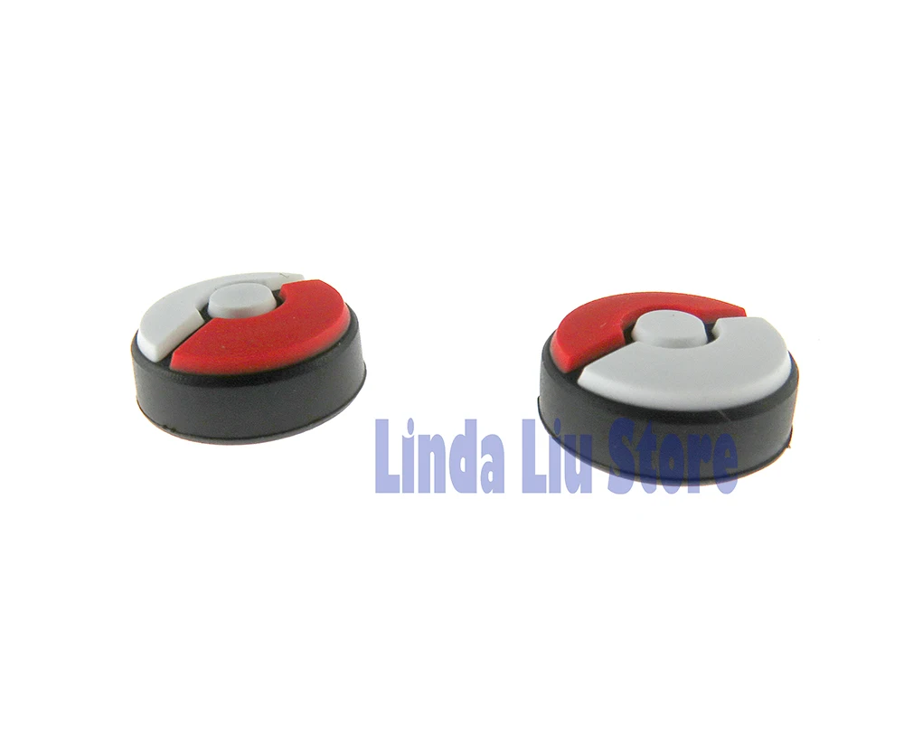 2pcs Soft Silicone Thumb Grips Caps For NS Nintend Switch Controller for Poke Ball Button Thumb joystick caps Accessory