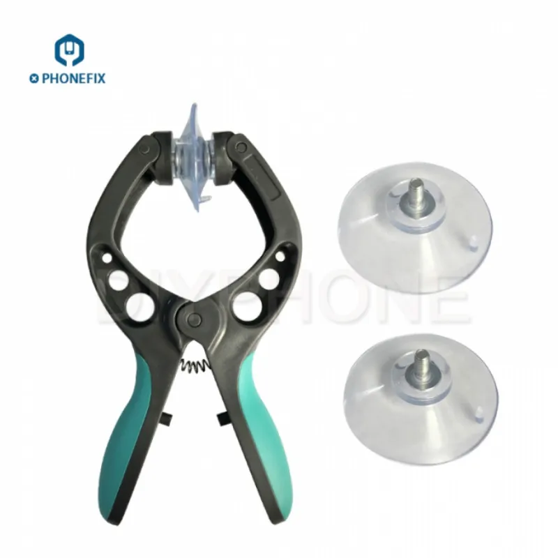 Mobile Phone LCD Suction Cup LCD Screen Sucker Opening Tool Double Separation Clamp Plier Repair Tool For IPhone IPad repair