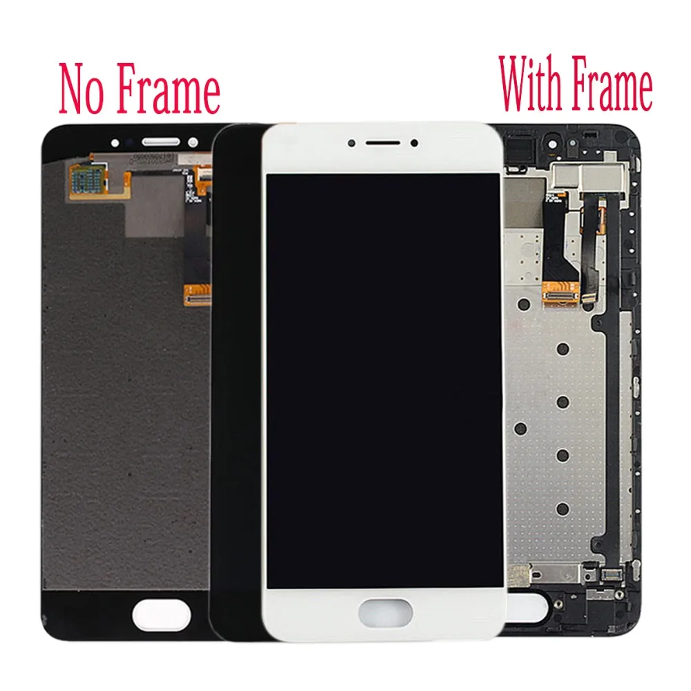 Imagem -02 - Amoled para Meizu Pro Display Lcd Tela de Toque Digitador Assembléia Substituição para Meizupro6 M570m M570c M570q 5.2 Pro6