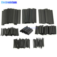 328PCS 127PCS Polyolefin Car Electrical Cable Tube kits Heat Shrink Tube Tubing Sleeve Wrap Wire Assorted Tubing Polyolefin
