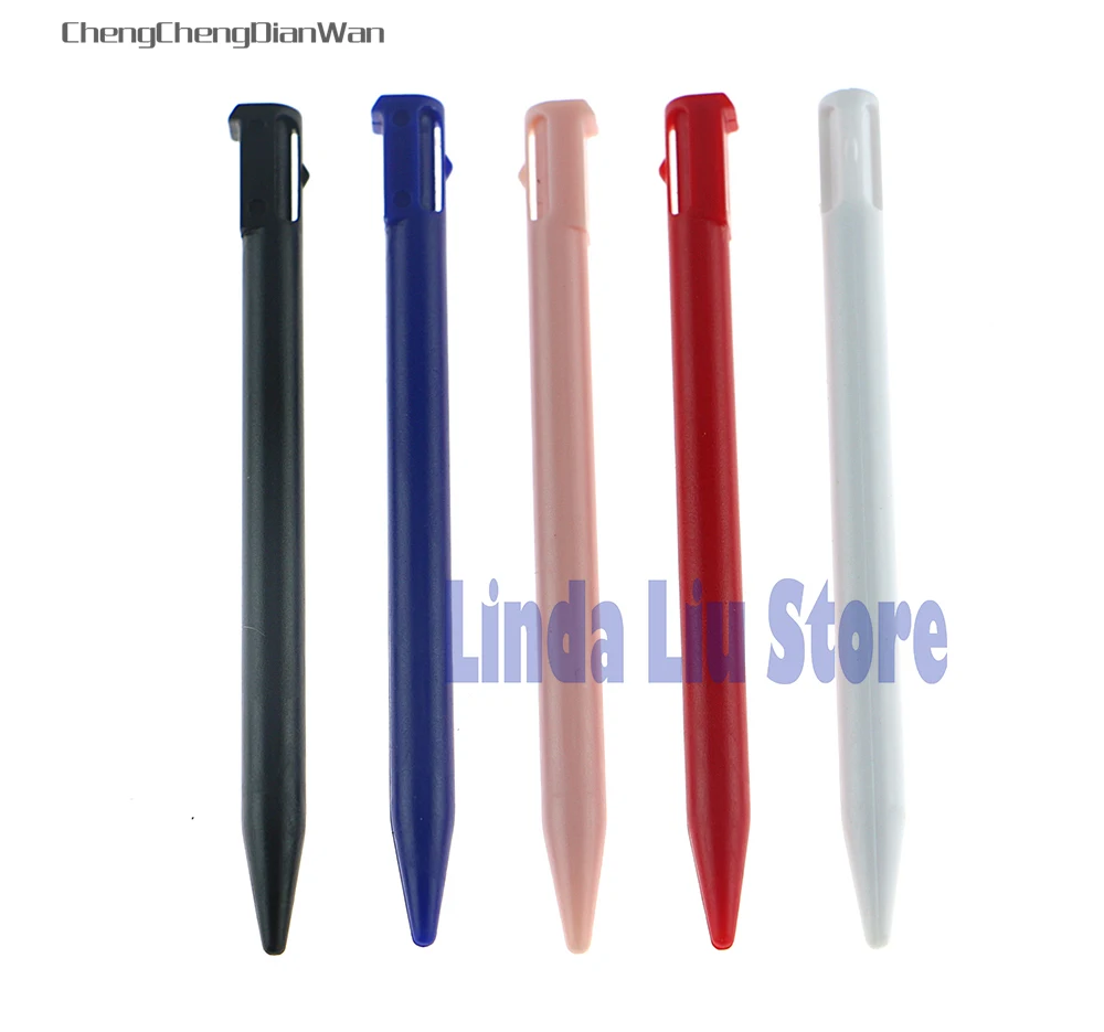 

300pcs/lot 5 colors Plastic Touch Screen Pen Stylus for 3DS Touchpens