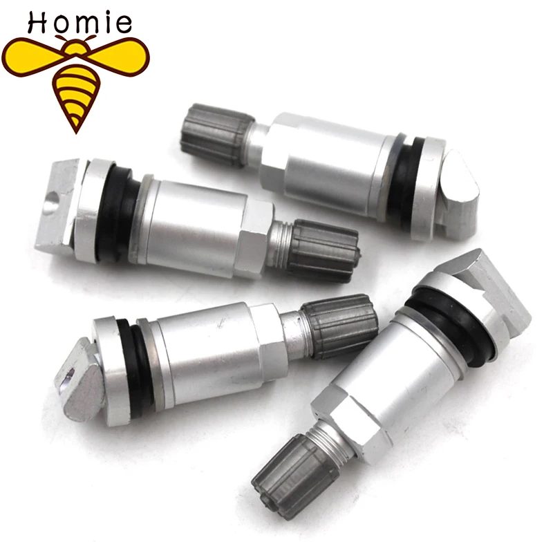 NEW 4Pcs/Lot Tire Pressure Sensor Wheel TPMS Aluminium Alloy Valve Stem Kit For Hyundai Sonata Grenada Mistra Tucson Kia K4 K5