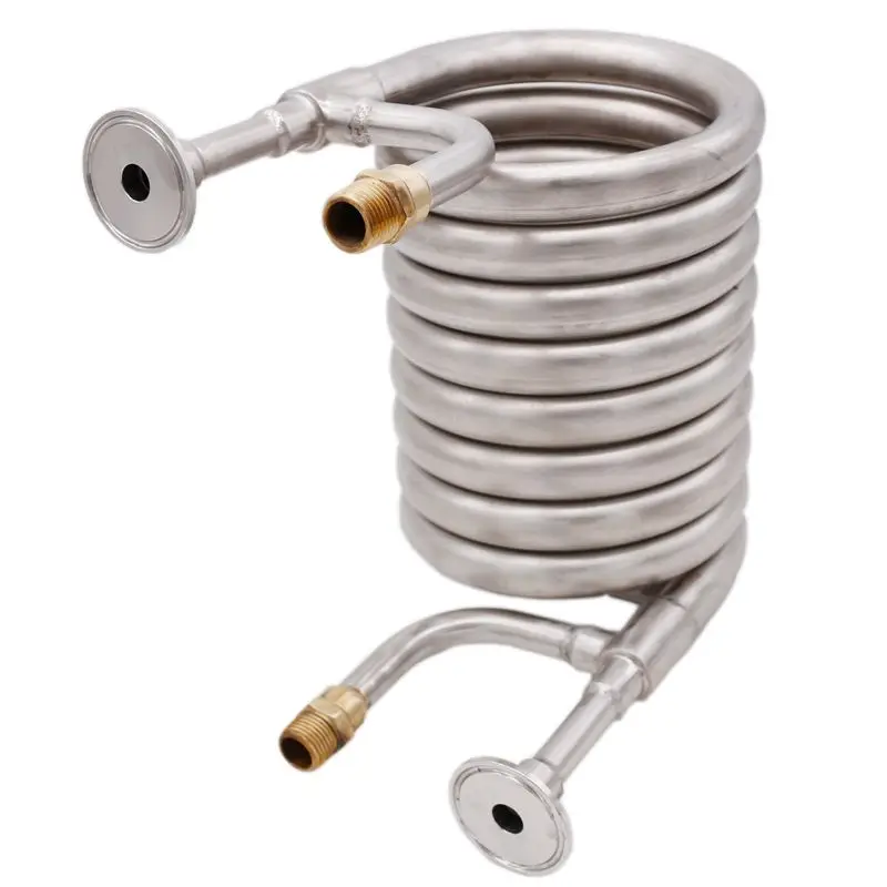 New Stainless Steel Counterflow Wort Chiller Beer Brewing Homebrew Beer & Wine Making Brewing Equipment