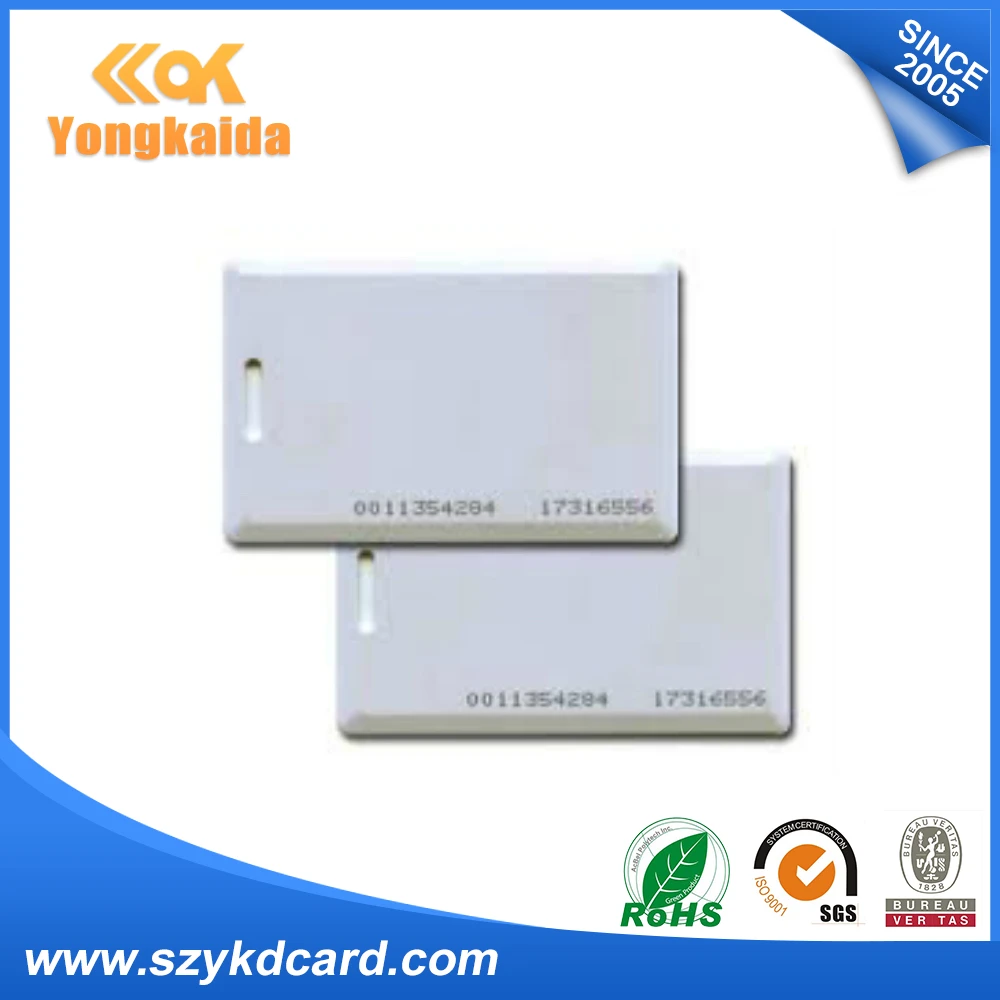 yongkaida 400pcs/lot 125Khz tk4100 RFID ID Proximity Cards 1.8mm Thickness