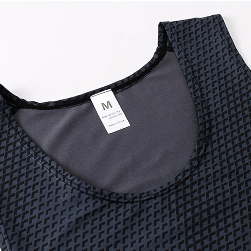 2020 New Compression Tights Gym Tank Tops Quick Dry Sleeveless Sports Shirt Men Fitness Clothing Summer Cool Men\'s Running Vest