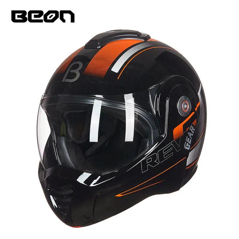 BEON B-702 New Flip-up Motorcycle Helmet Modular Open Full Face Helmet Moto Casque Casco Motocicleta Capacete Helmets ECE