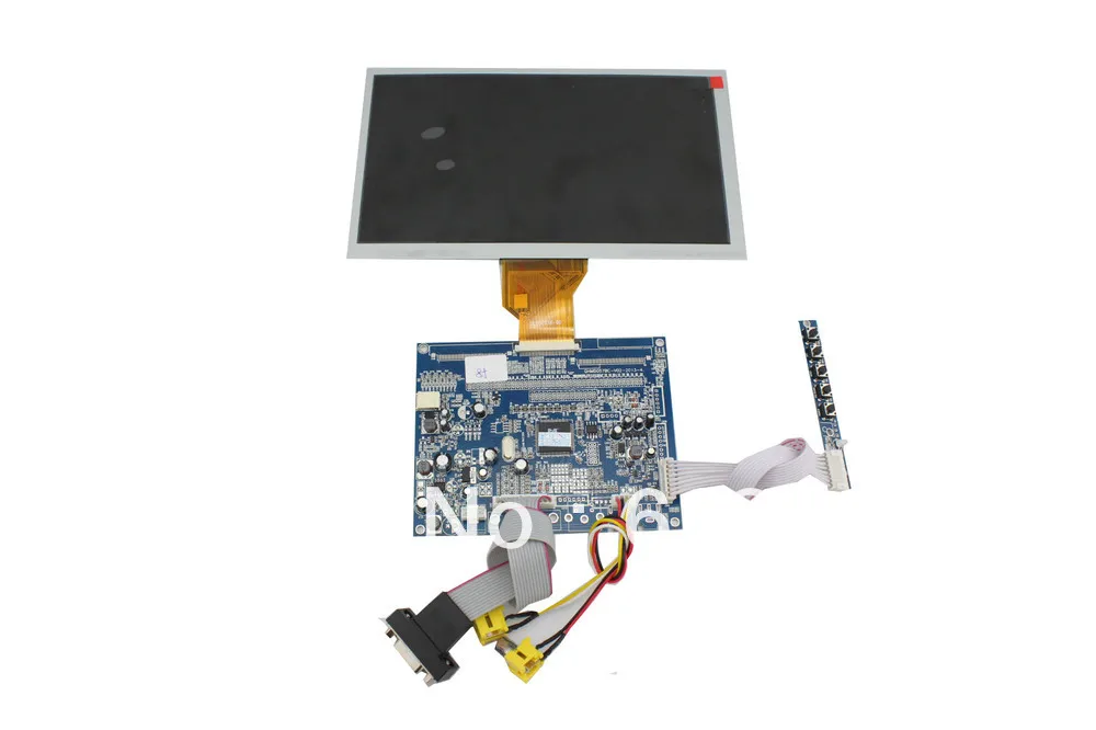 VGA  + AV  of  LCD driver  board support  7 inch LCD panel 800*480  with touch panel