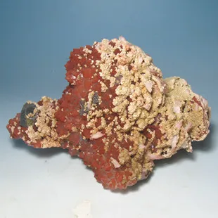 Red crystal calcite dolomite ore standard rock quality teaching specimens odd stone stone mineral crystal