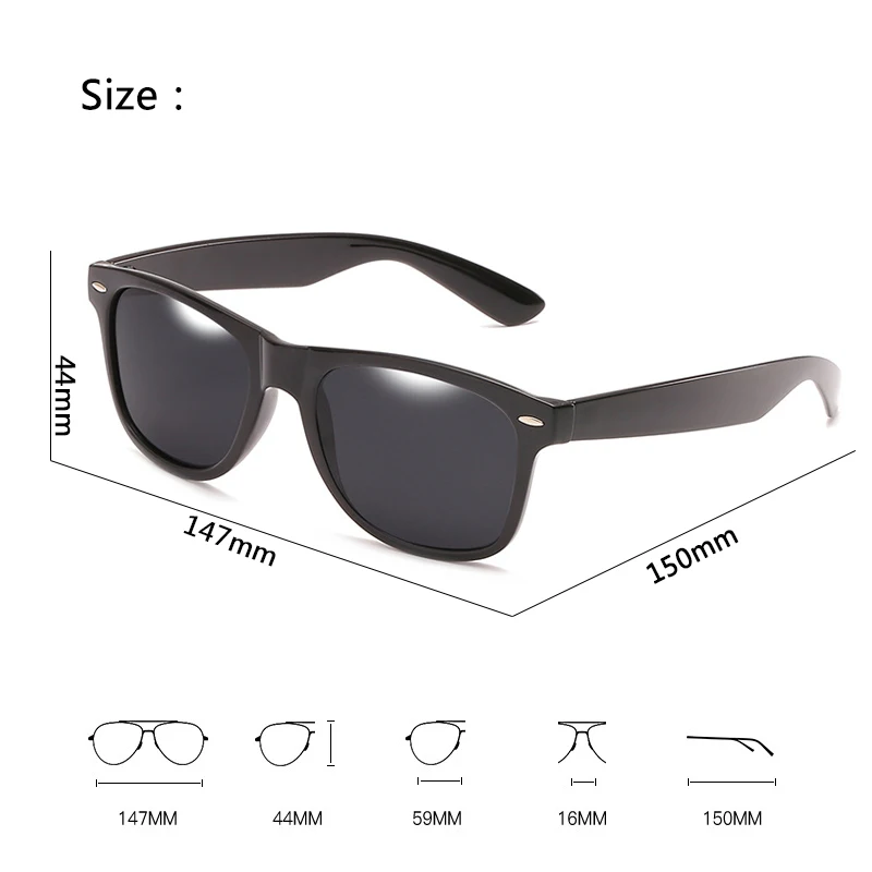 Psacss Polarized Vintage Sunglasses Men Retro Rivet High Quality Men's Sun Glasses Luxury Driving  Eyewear lentes de sol hombre